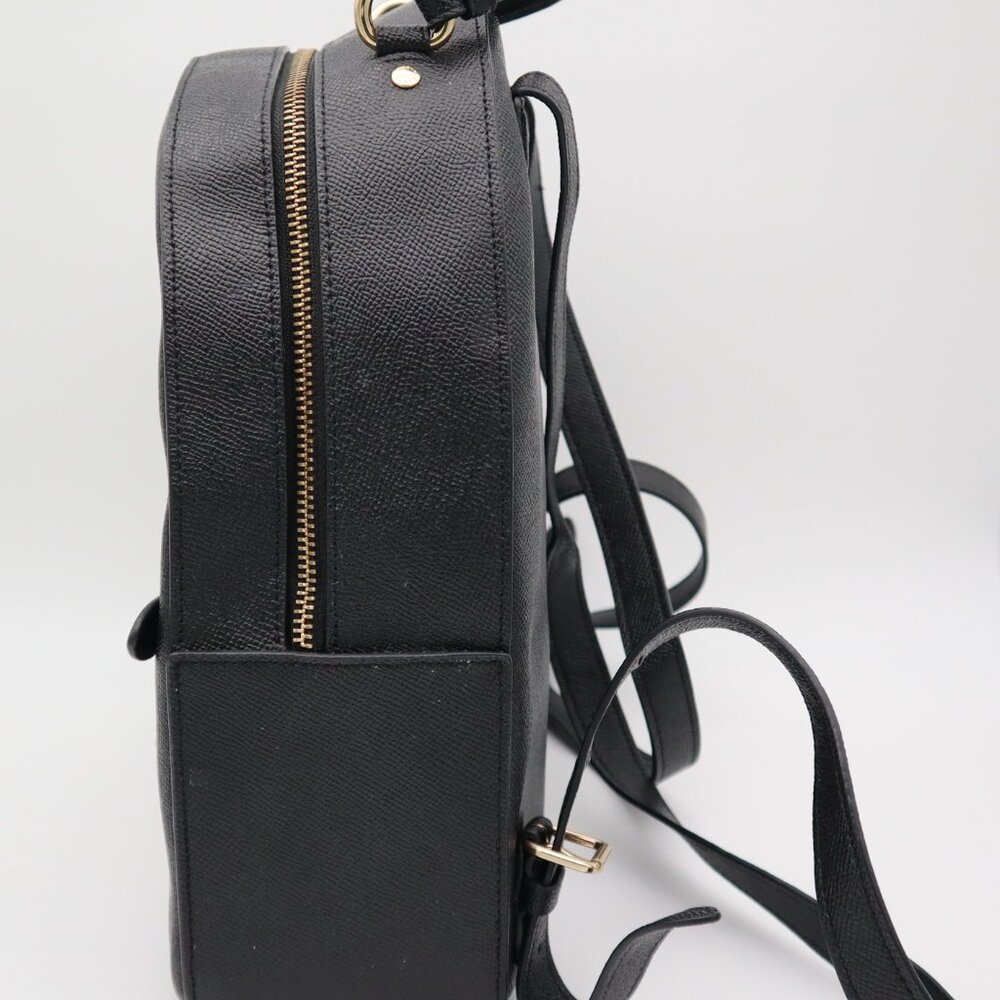 Authentic Black Coach Mini Backpack Adjustable St… - image 2